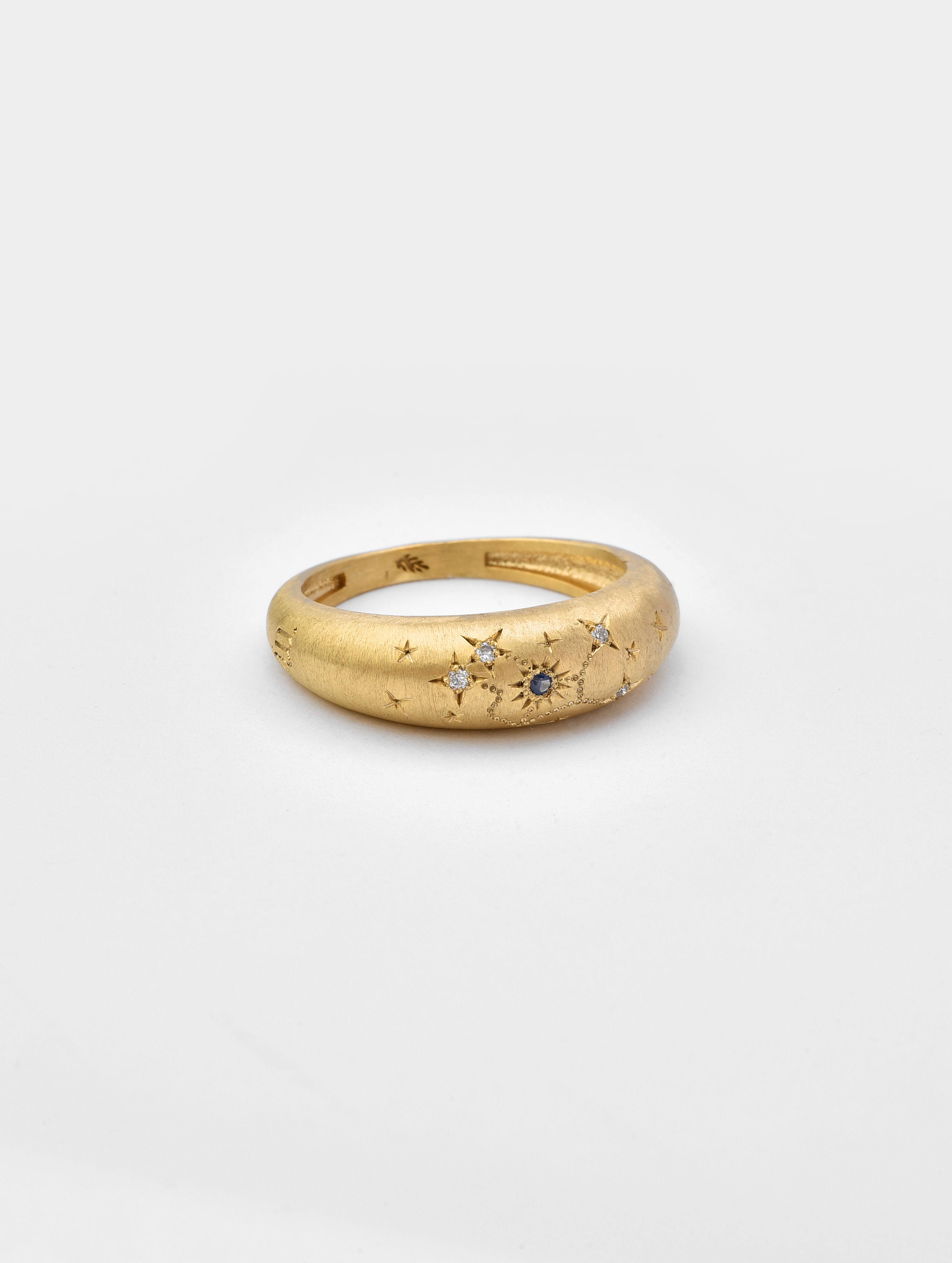 Virgo Constellation Ring