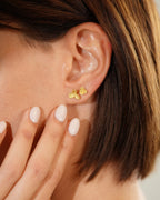 Violet Stud Earrings