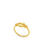 Braided Leaf Ring