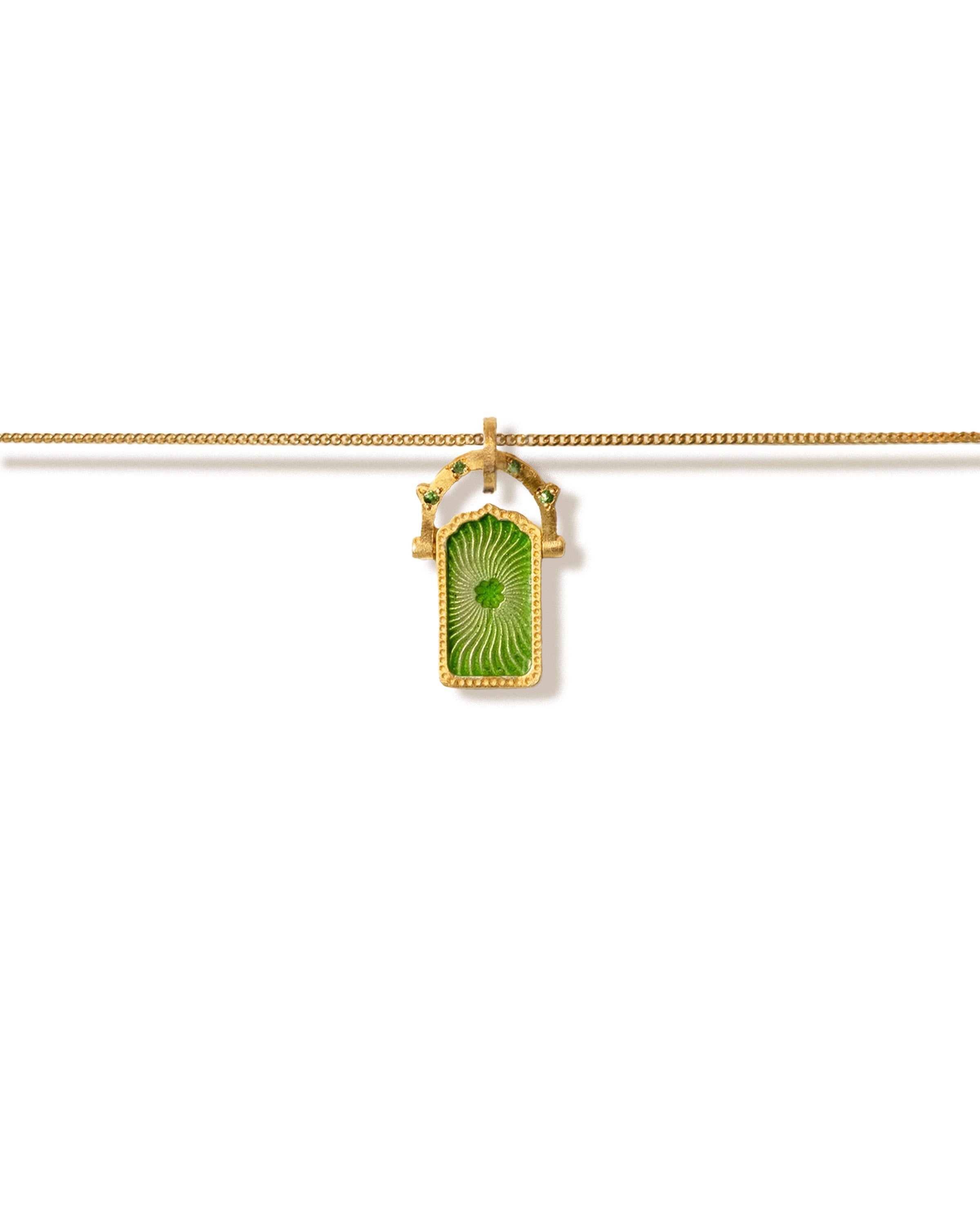 Luck Door Charm · Tsavorite