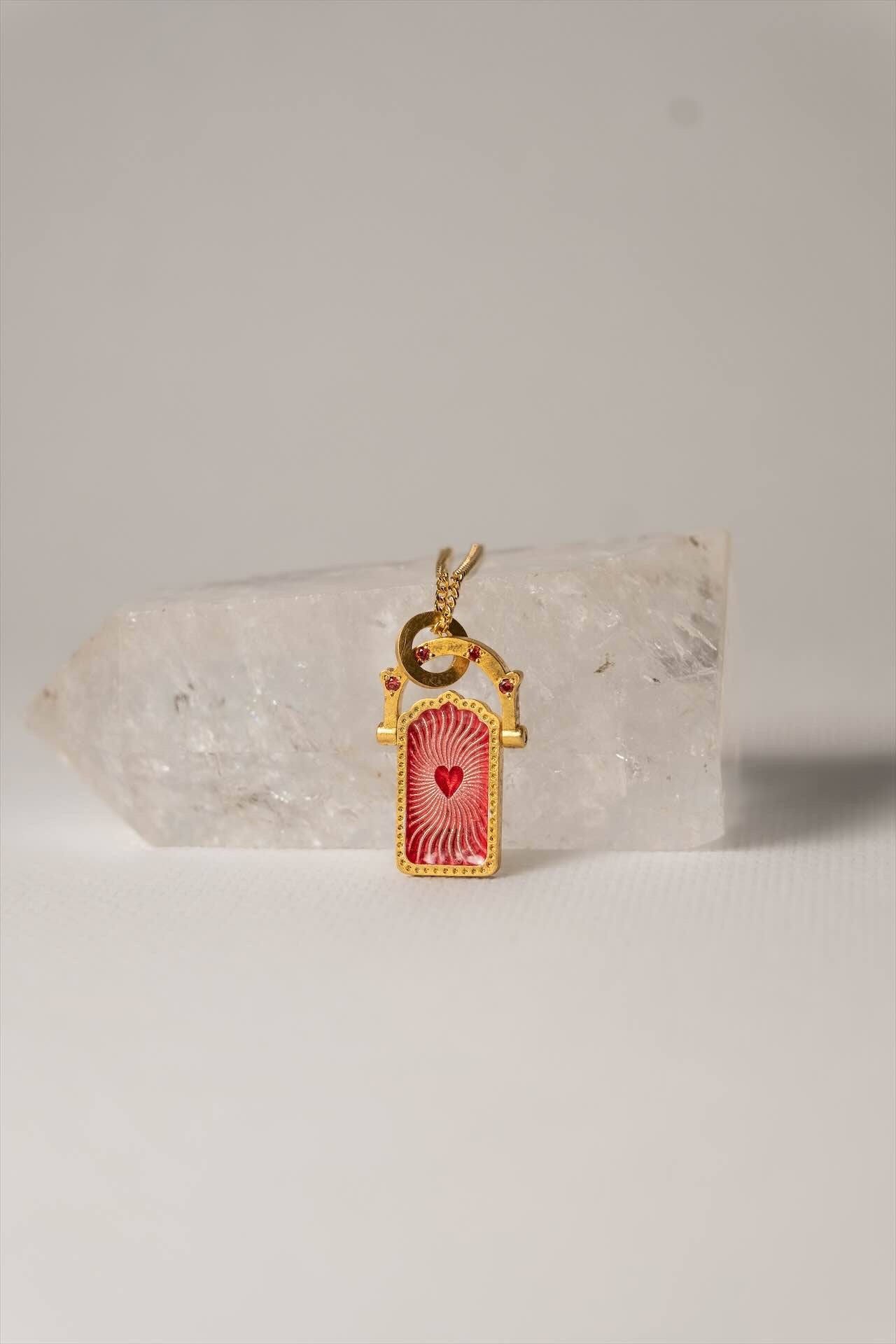 Door of Love Charm Sapphire
