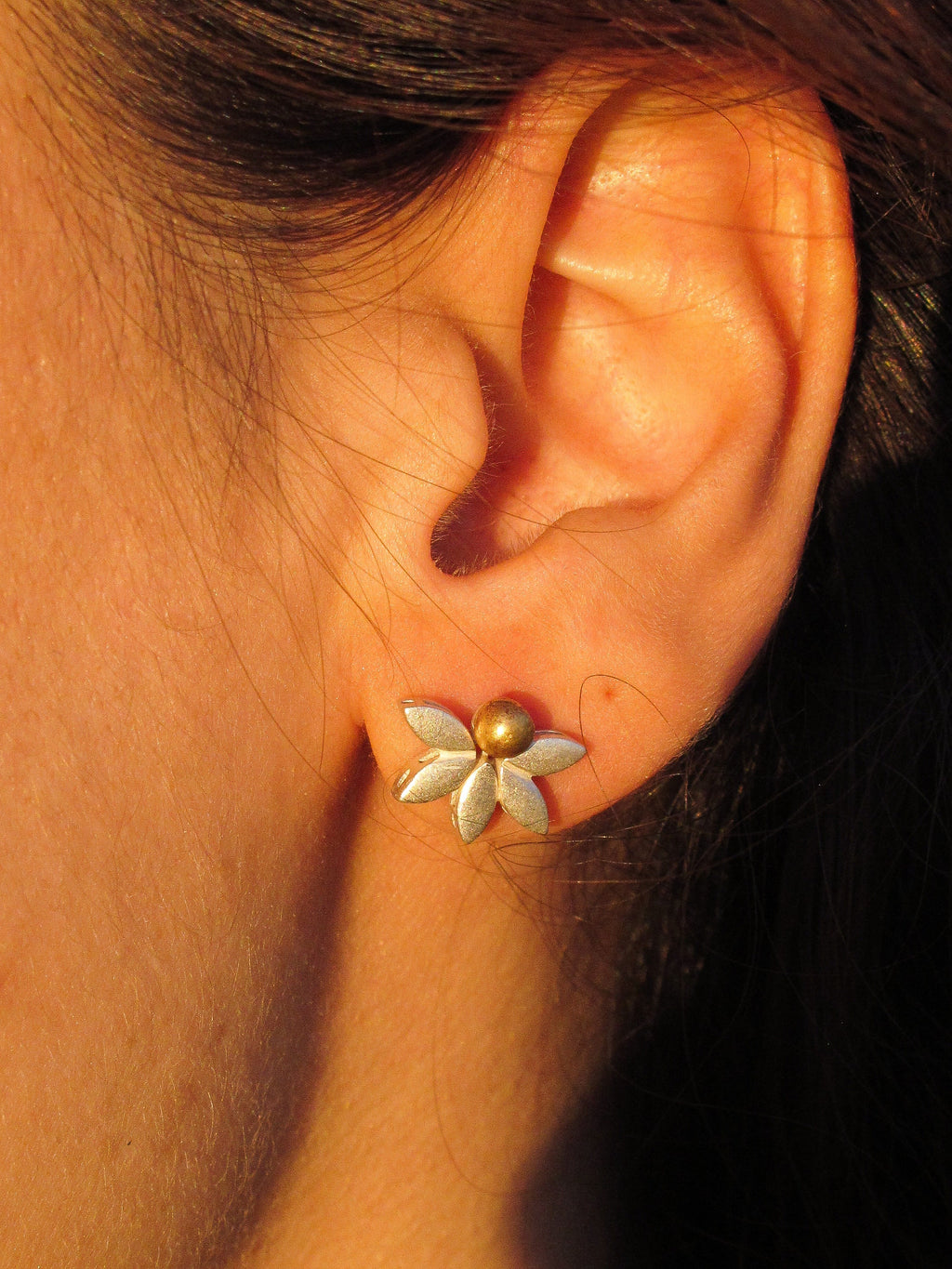 Lotus Stud Earrings