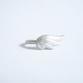 Diamond Angel Wing Ring