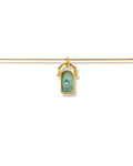 Dream Door Charm Kolye · Mavi Topaz