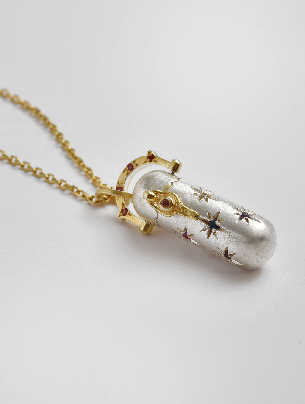 Stardust Wishing Capsule Locket
