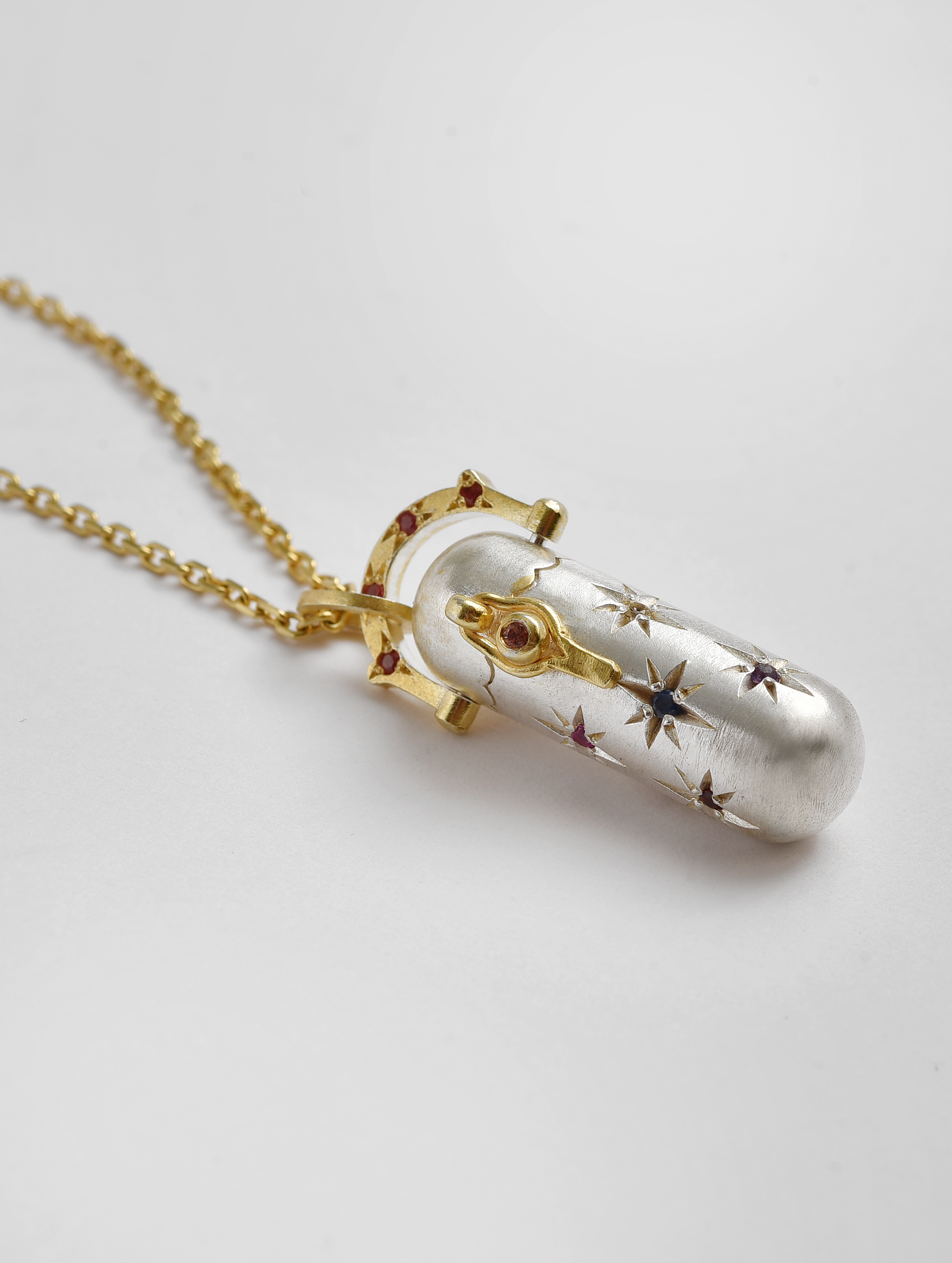 Stardust Wishing Capsule Locket