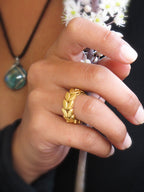 Wheat Leaf Ring