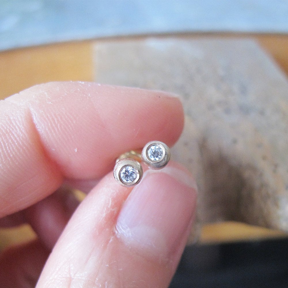 Celeste Diamond Studs