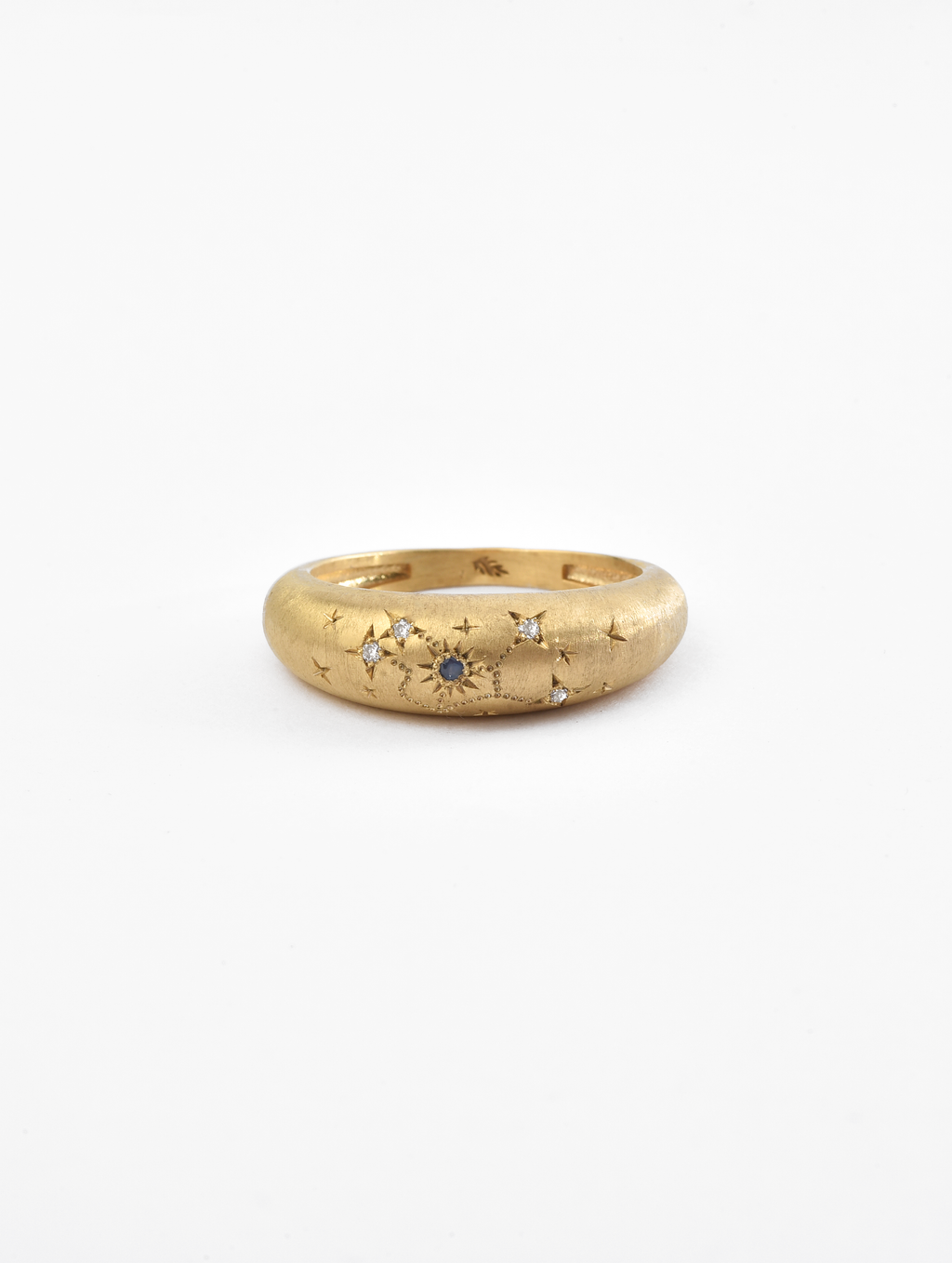 Virgo Constellation Ring