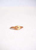 Evil Eye Ring: Star-Set Pink Sapphire