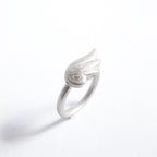 Diamond Angel Wing Ring