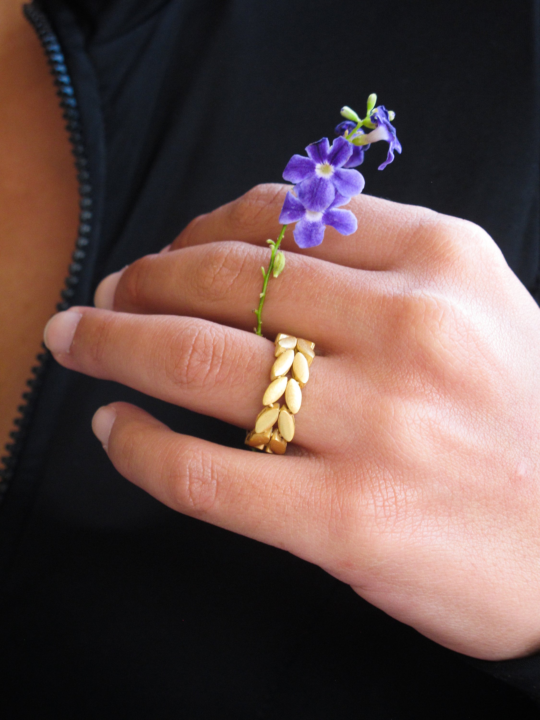 Wheat Leaf Ring