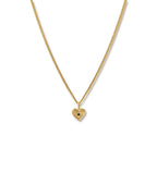 Fairy Heart Charm Necklace · Sapphire