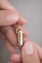 Stars Crescent Petite Locket