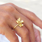 Violet Swaying Ring