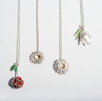 Sakura Enamel Necklace