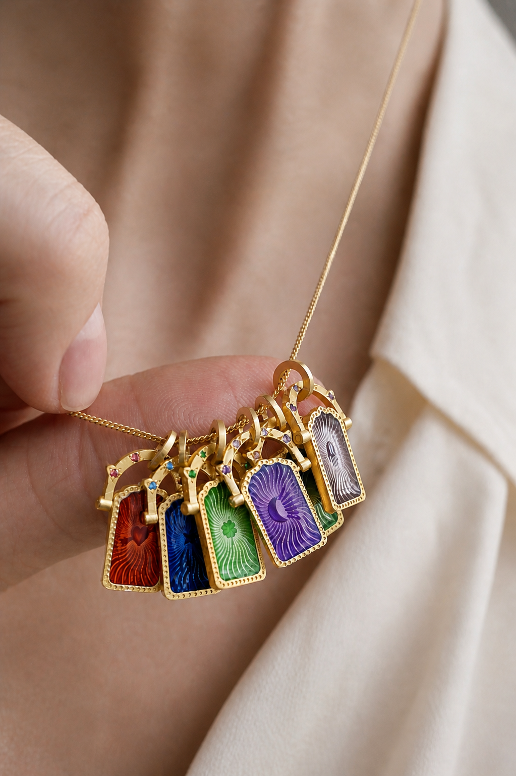 Transformation Charm Kolye · Ametist