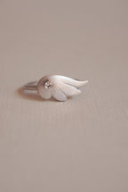 Diamond Angel Wing Ring