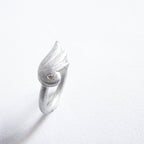 Diamond Angel Wing Ring