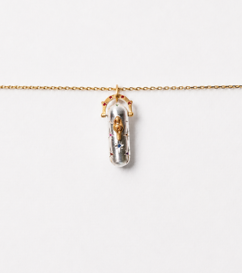 Stardust Wishing Capsule Locket