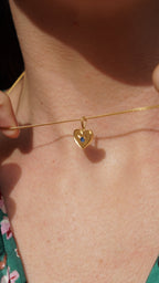 Fairy Heart Charm Necklace