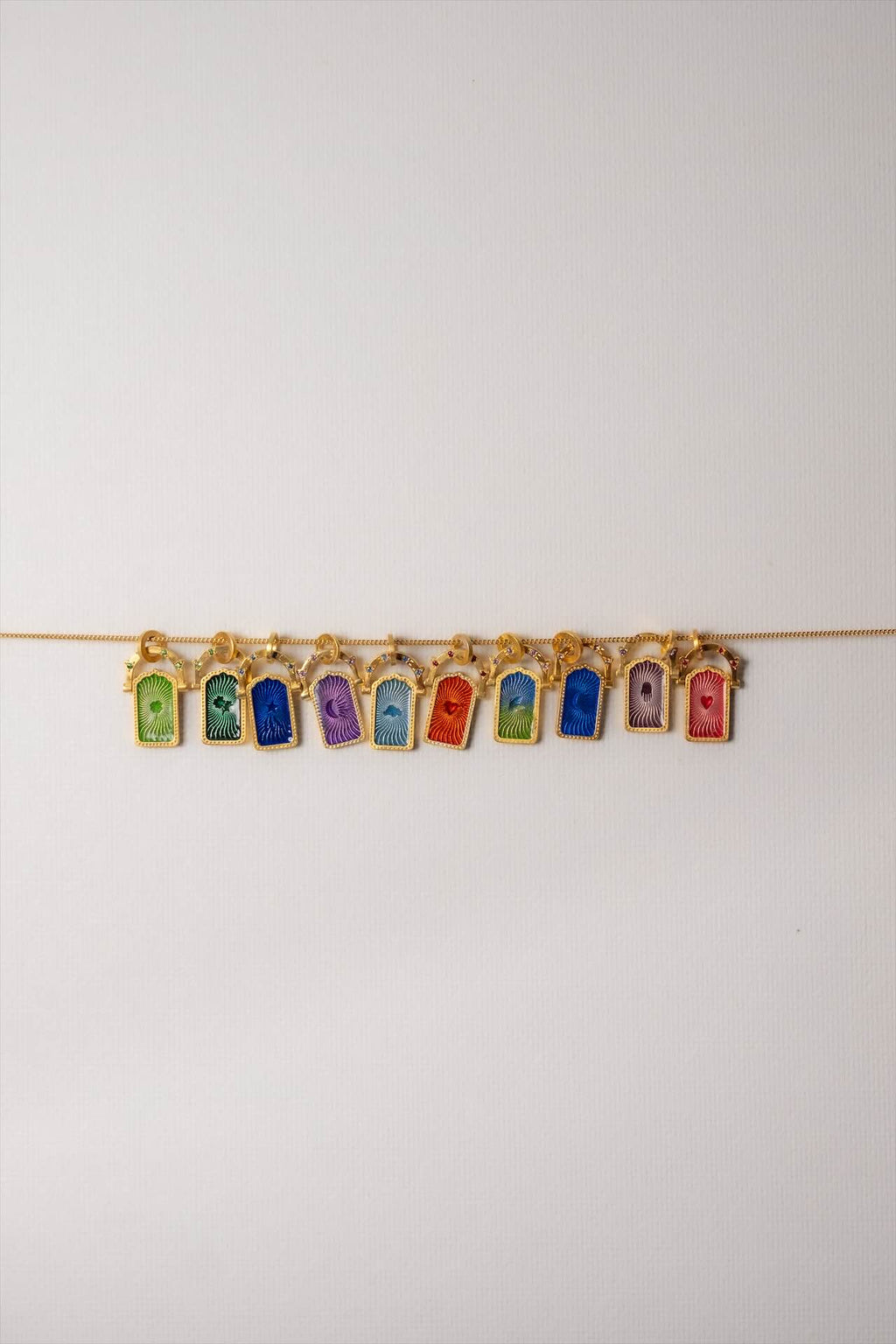 Door of Love Charm Sapphire
