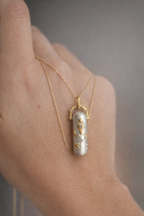 Stars Crescent Petite Locket