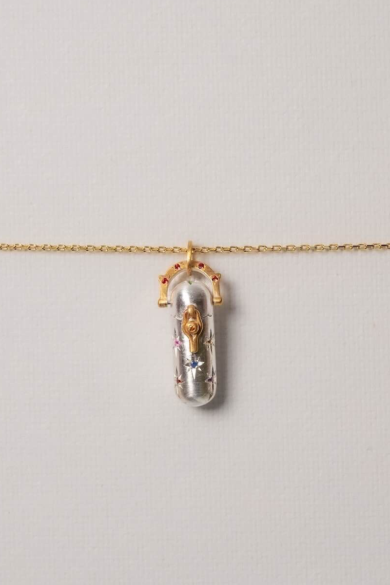 Stardust Wishing Capsule Locket