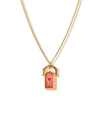 Love Door Charm Necklace · Sapphire