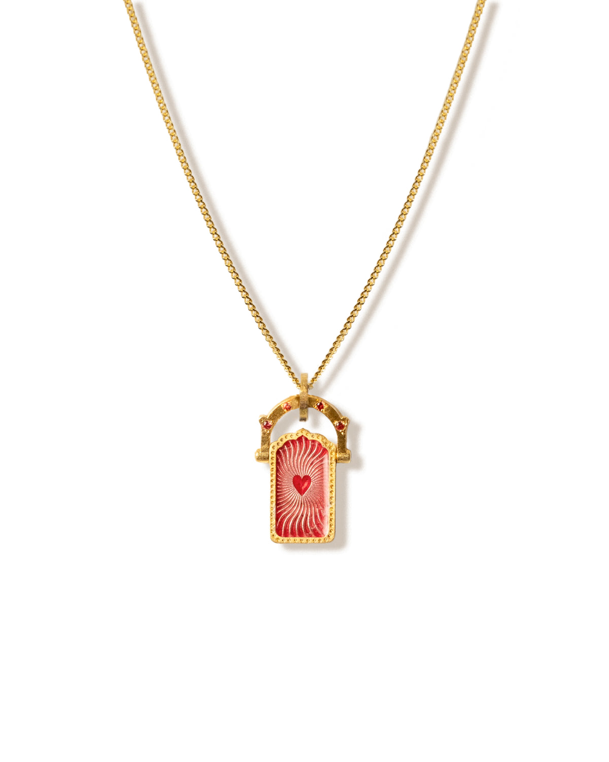 Love Door Charm Necklace · Sapphire