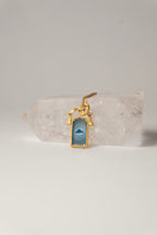 Door of Dream Charm Blue Topaz