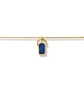 Wish Door Charm Necklace · Blue Topaz