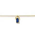 Wish Door Charm Necklace · Blue Topaz