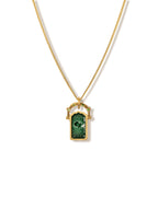 Life Door Charm Kolye · Tsavorit