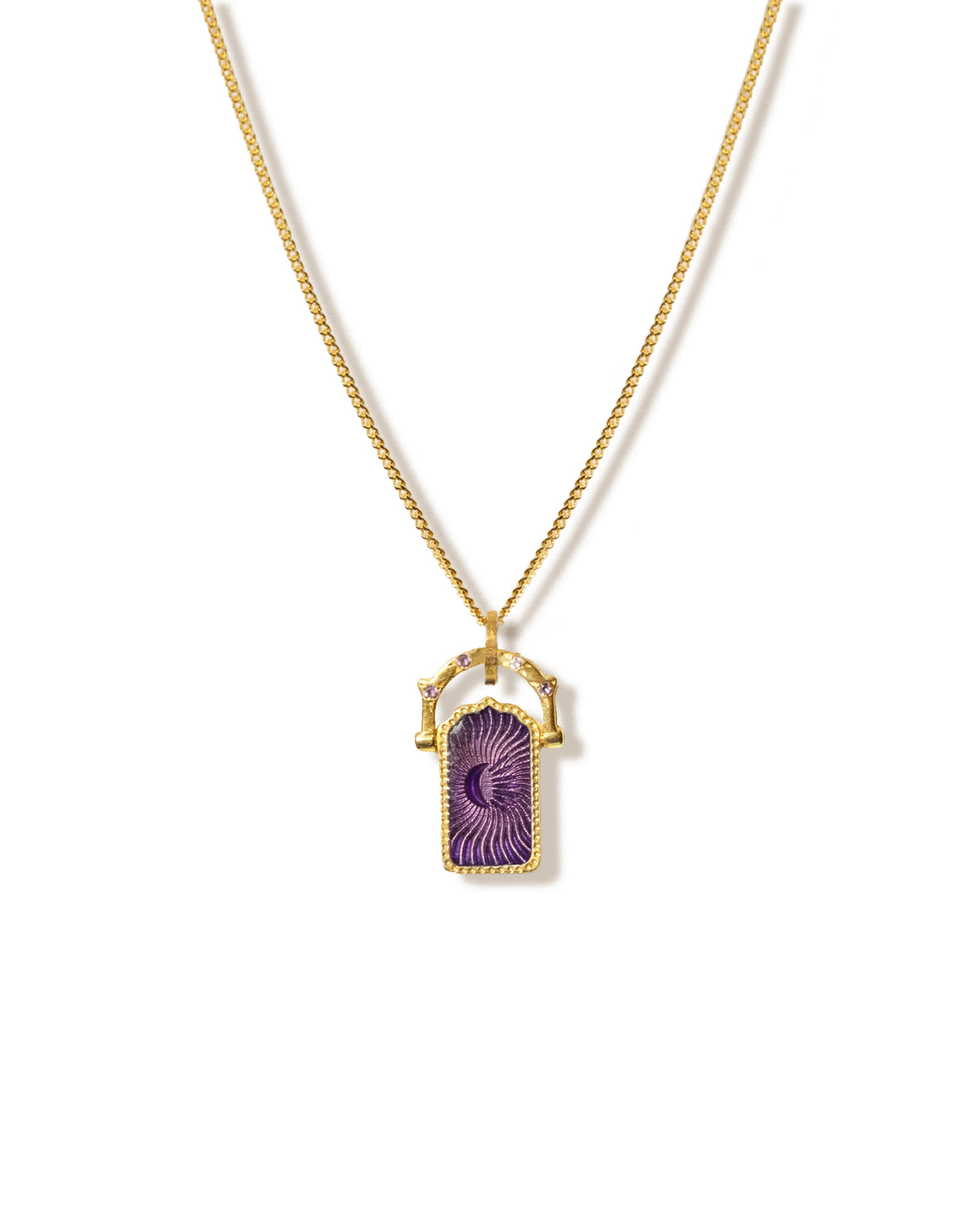 Renewal Door Charm · Amethyst