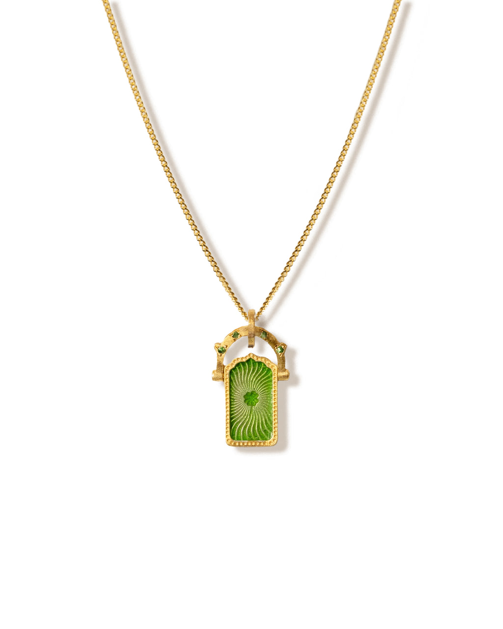 Luck Door Charm · Tsavorite