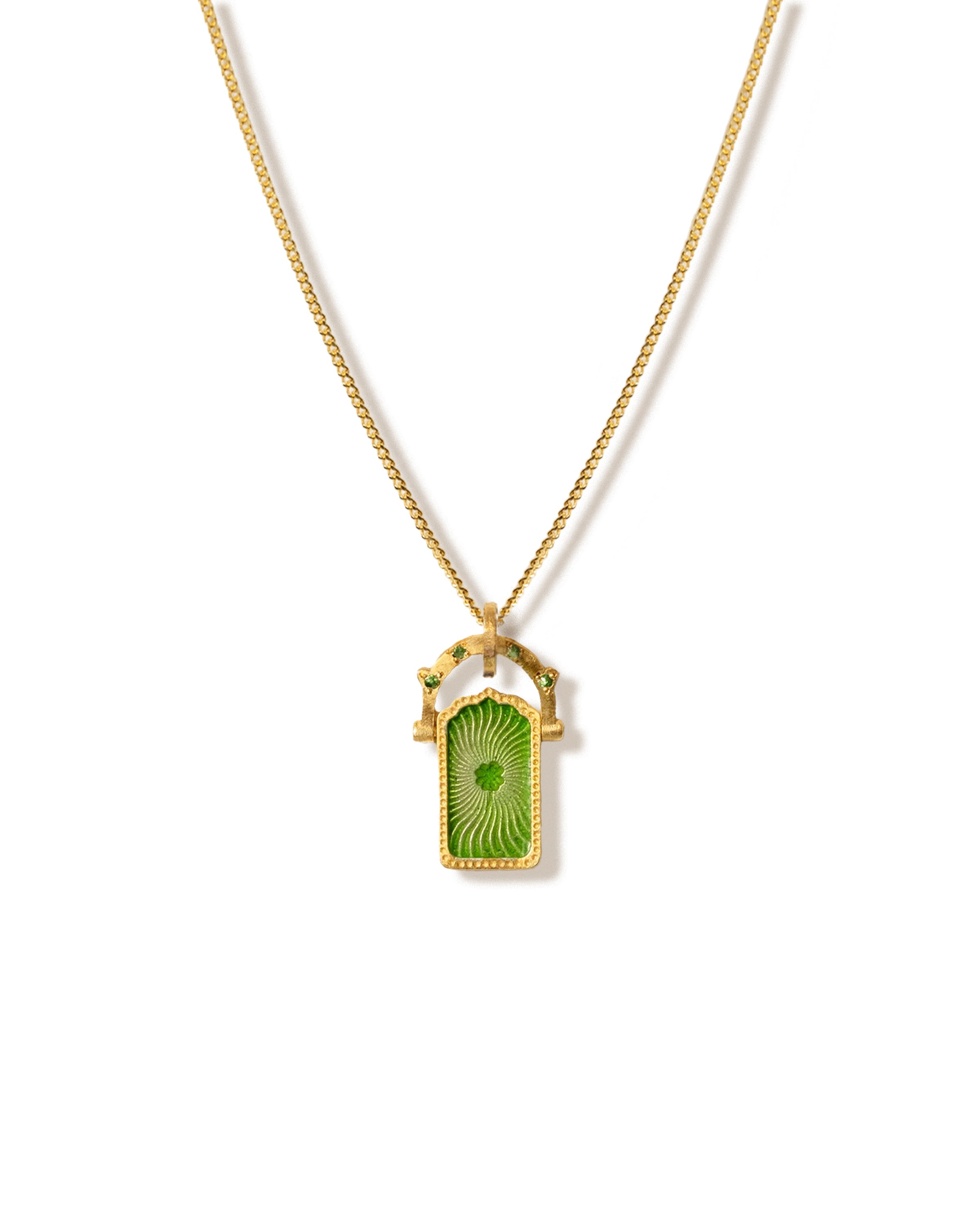 Luck Door Charm · Tsavorite