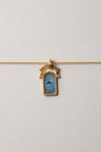 Door of Dream Charm Blue Topaz