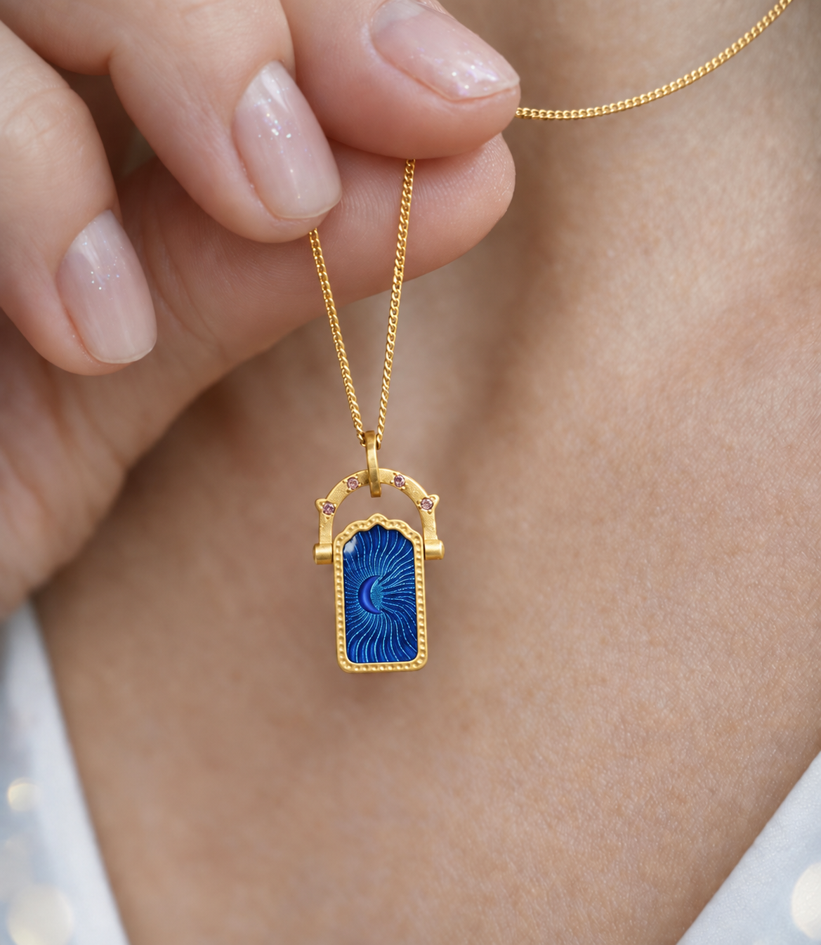 Renewal Door Charm • Ametist • Blue