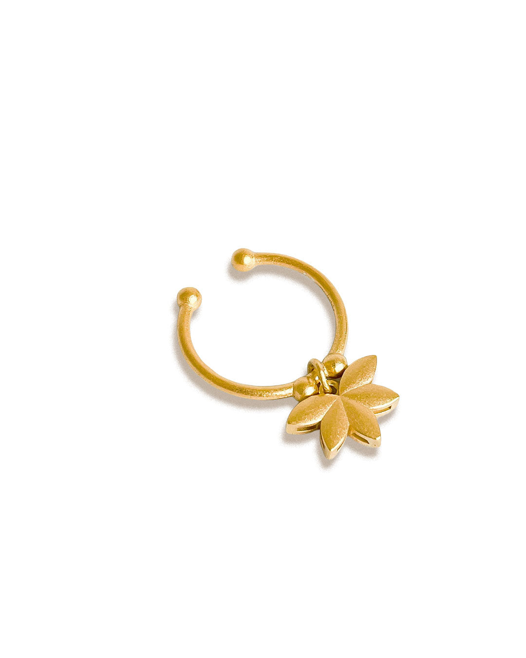 Lotus Flower Adjustable Ring