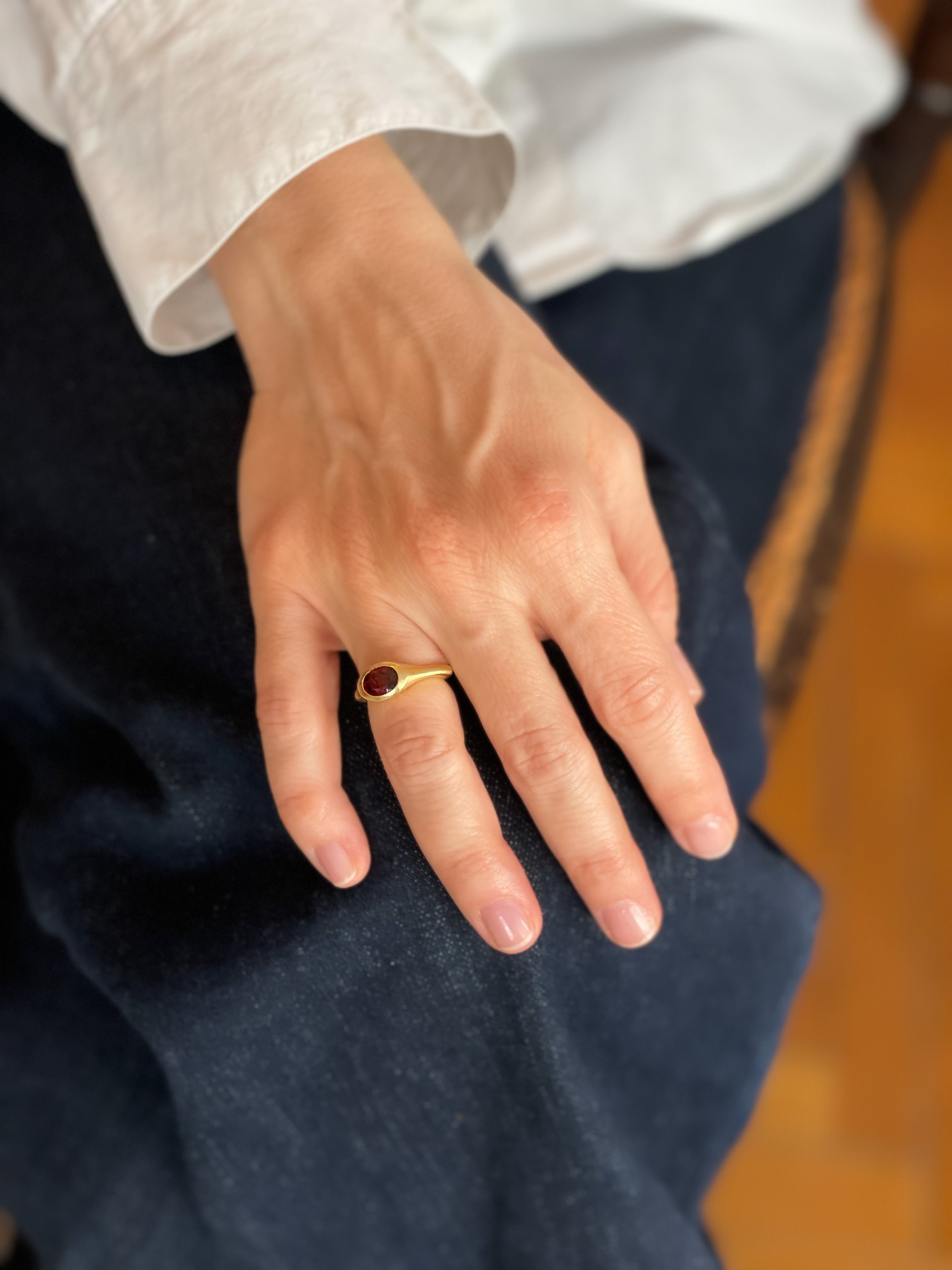Signet Yüzük · Garnet