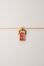 Door of Love Charm Sapphire