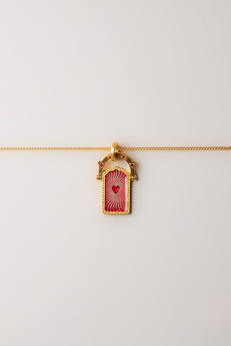 Door of Love Charm Sapphire