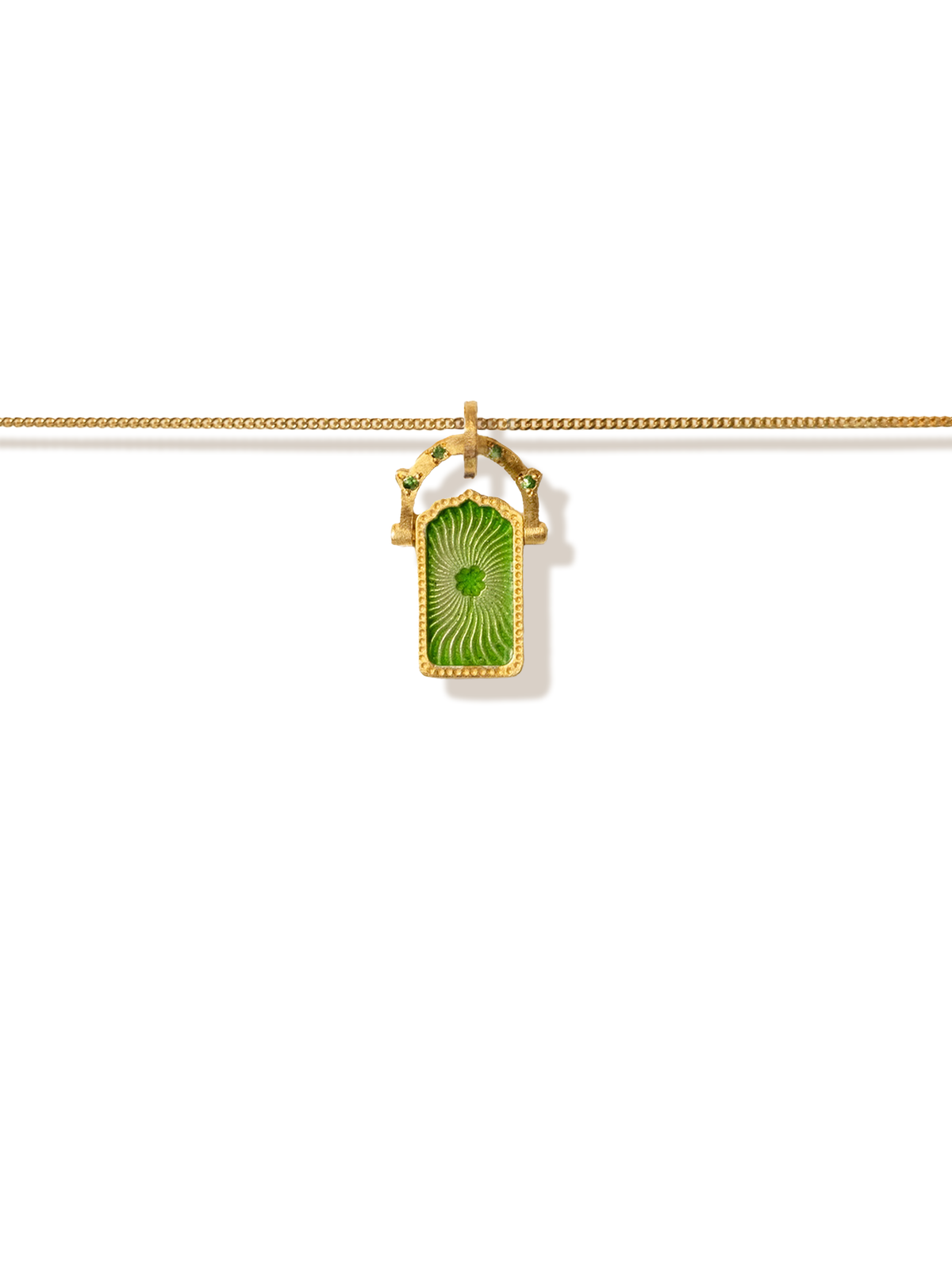 Luck Door Charm · Tsavorite