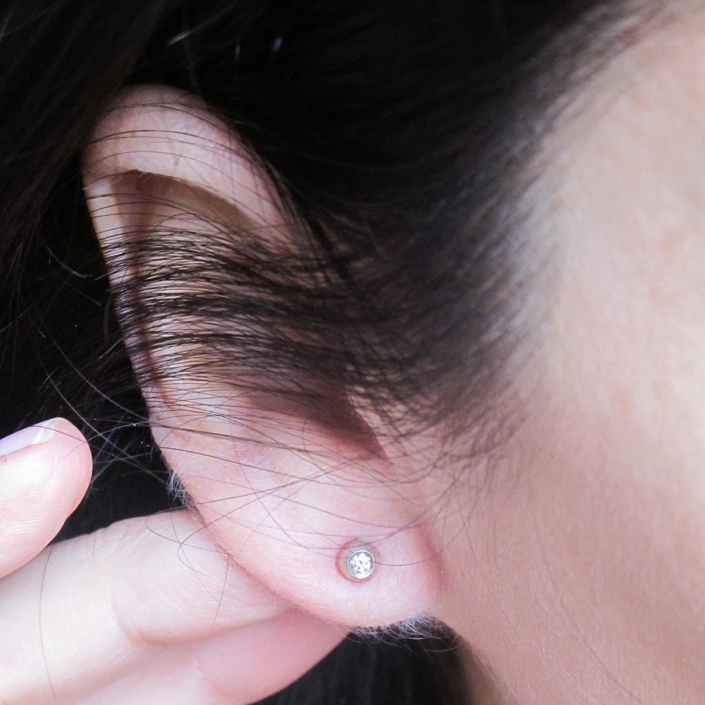 Celeste Diamond Studs
