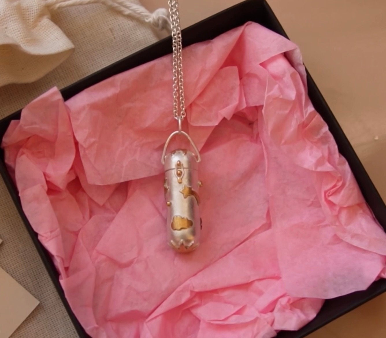 Shooting Star Locket