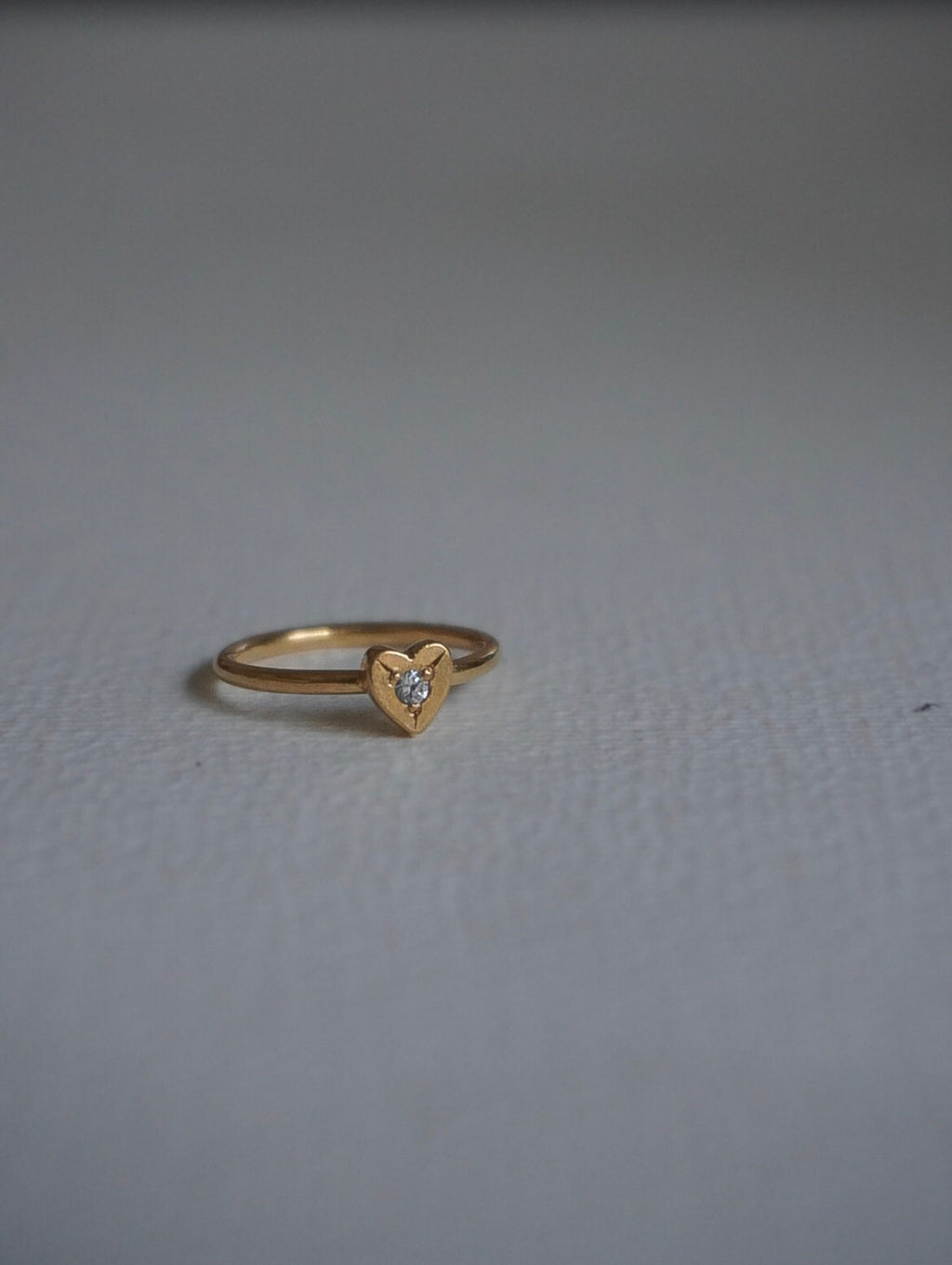 Fairy Heart Ring with Diamond