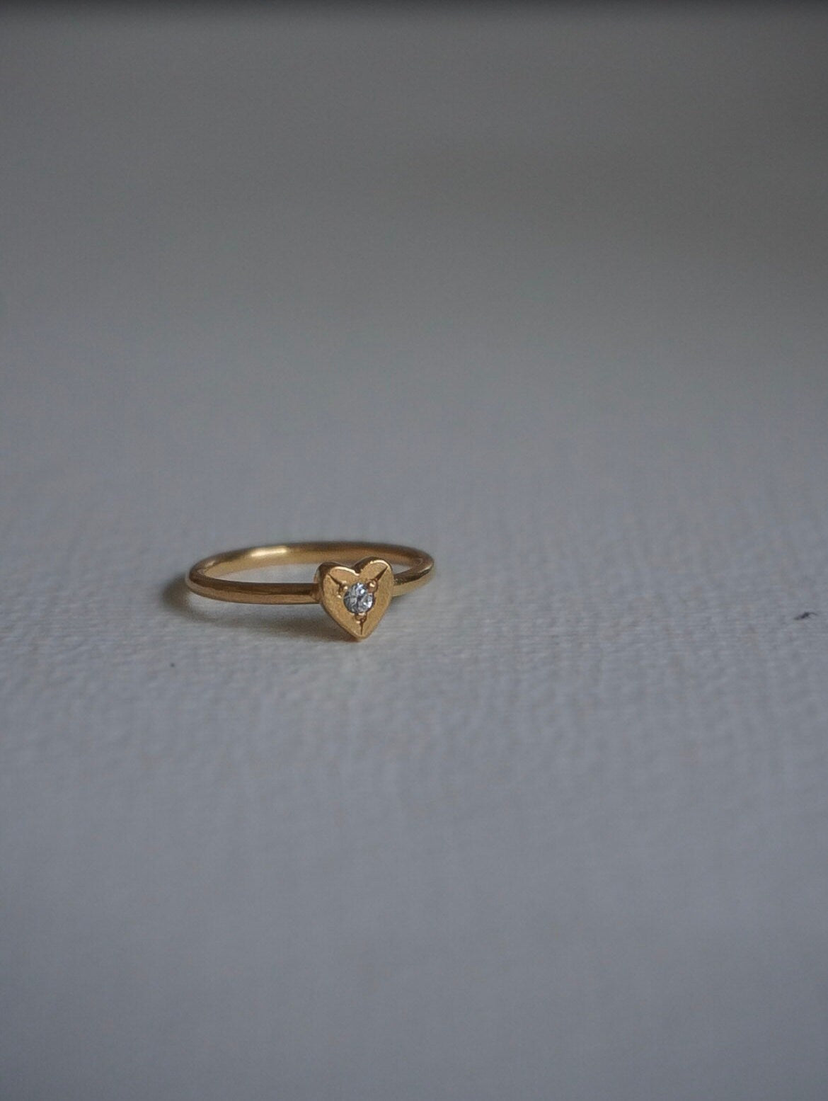 Fairy Heart Ring with Diamond