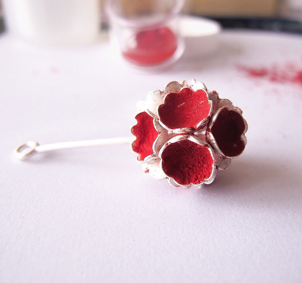 Sakura Enamel Necklace