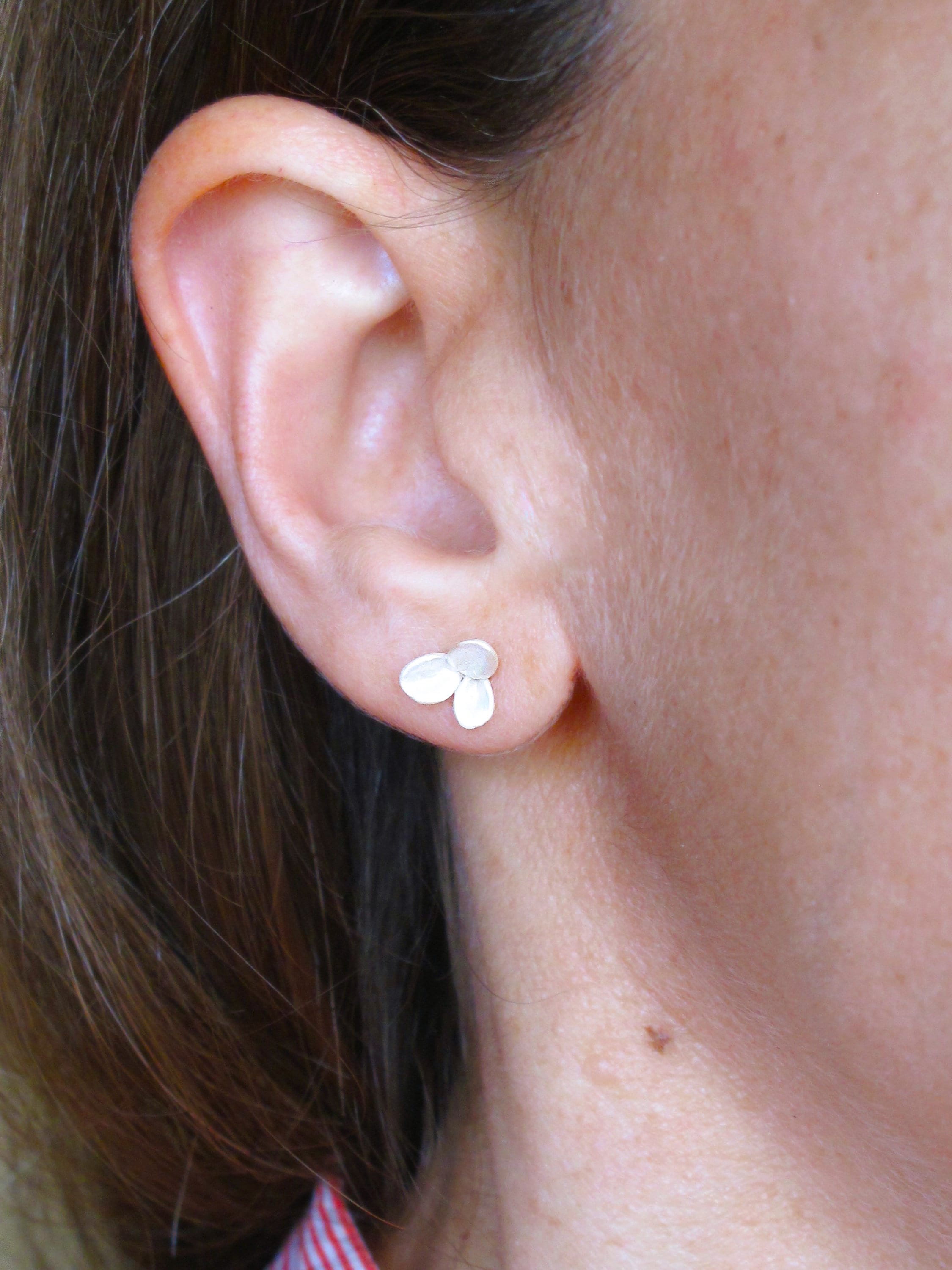 Violet Stud Earrings